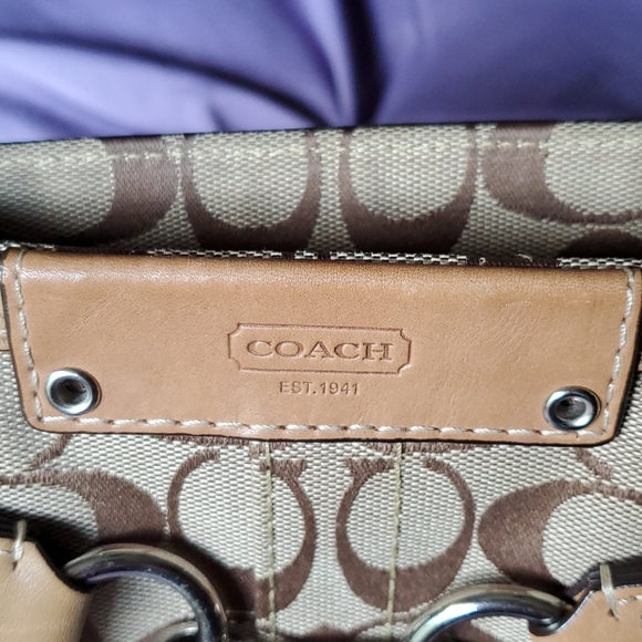 Coach Brown Purse - Picture 2 of 5